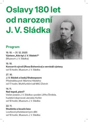 Oslavy narození J. V. Sládka
