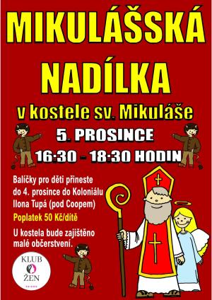 Mikulášská nadílka v kostele