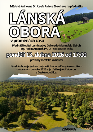 přednáška Lánská obora