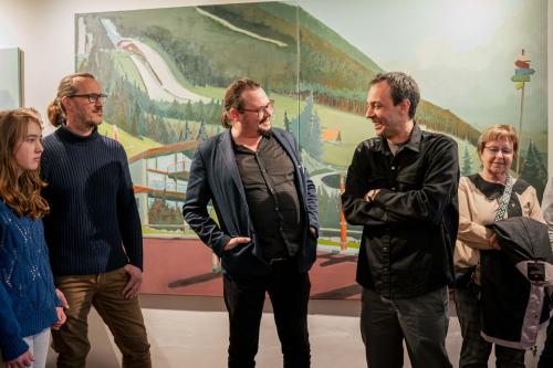 ZAHÁJENÍ VÝSTAVY "OUTSIDE/VENKU"