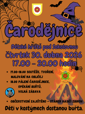 oslava pálení čarodějnic